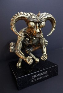HOMAGE Bronze sculpture 55x33x64cm 